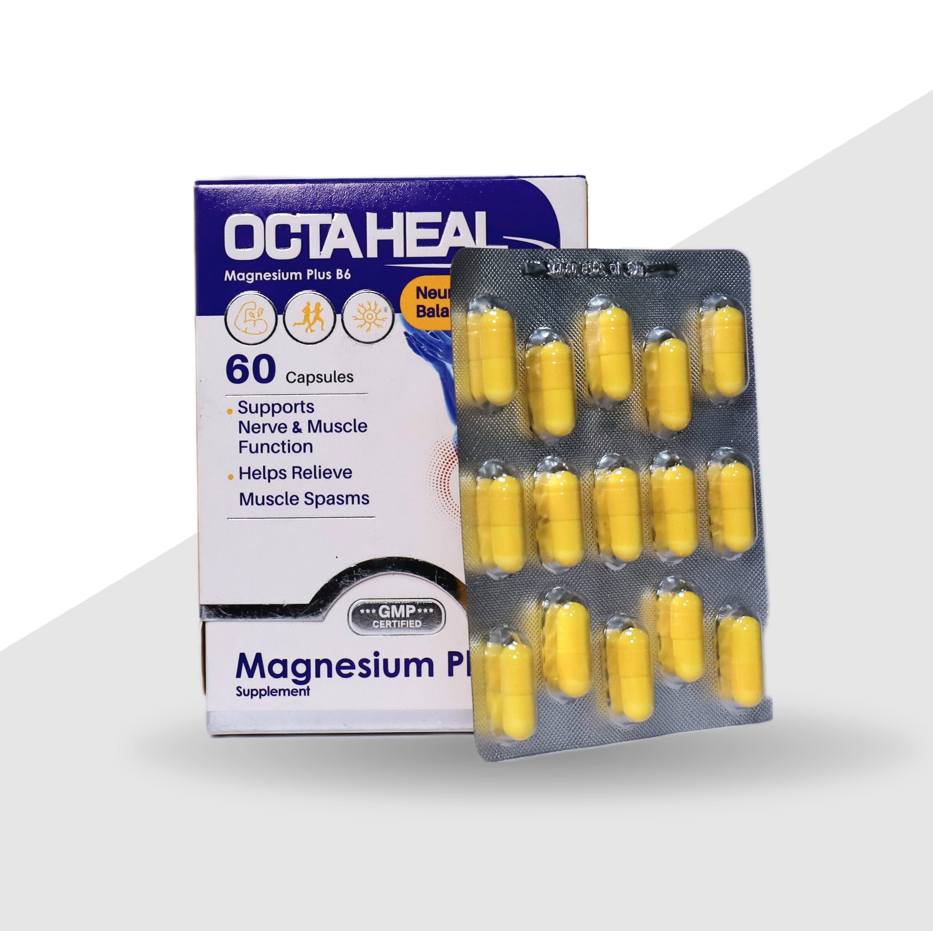 کپسول منیزیم+ب6 اکتاهیل-60 عددی