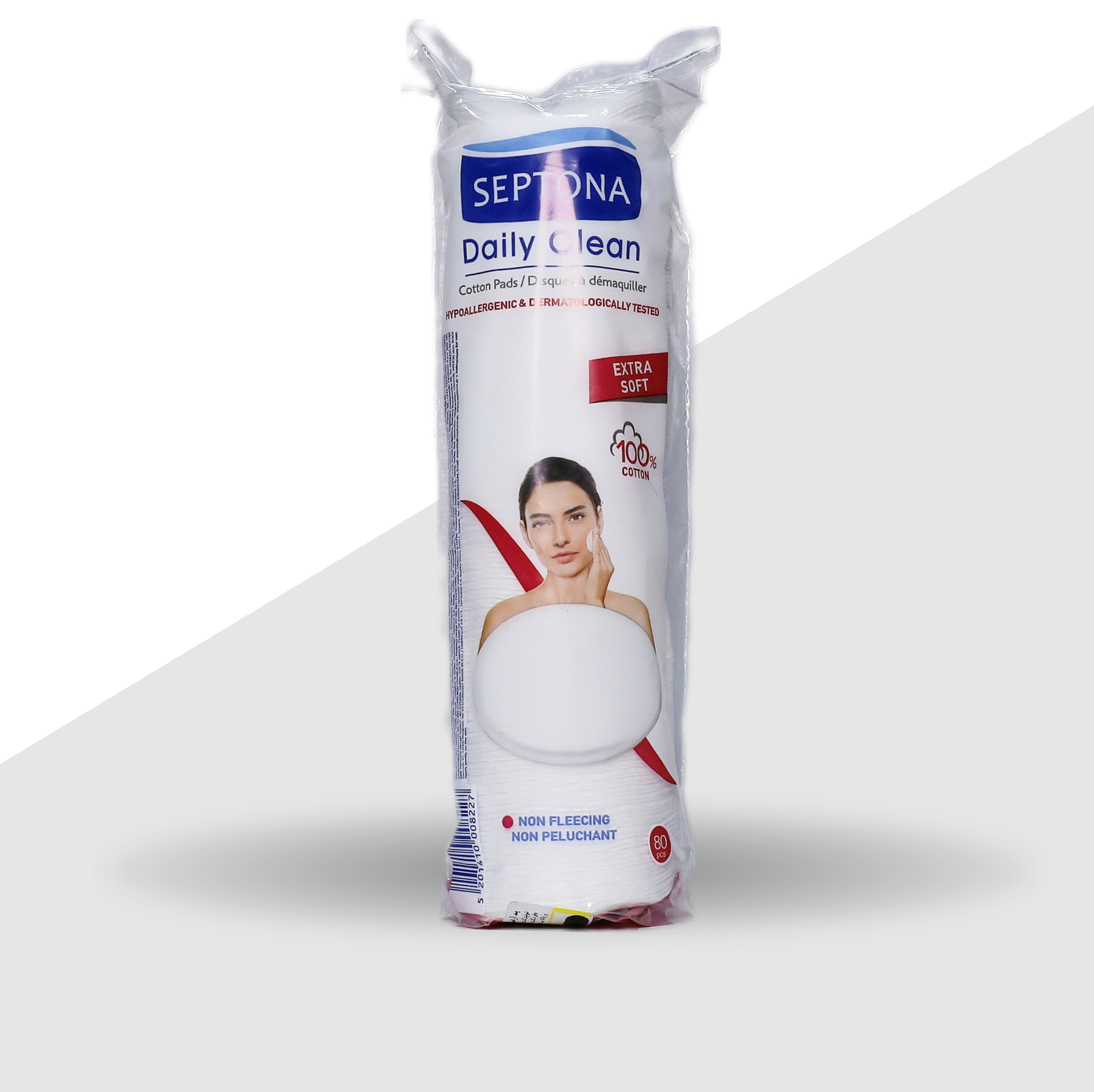 پد پاک کننده دیسکی سپتونا 80 عددی مدل EXTRA SOFT