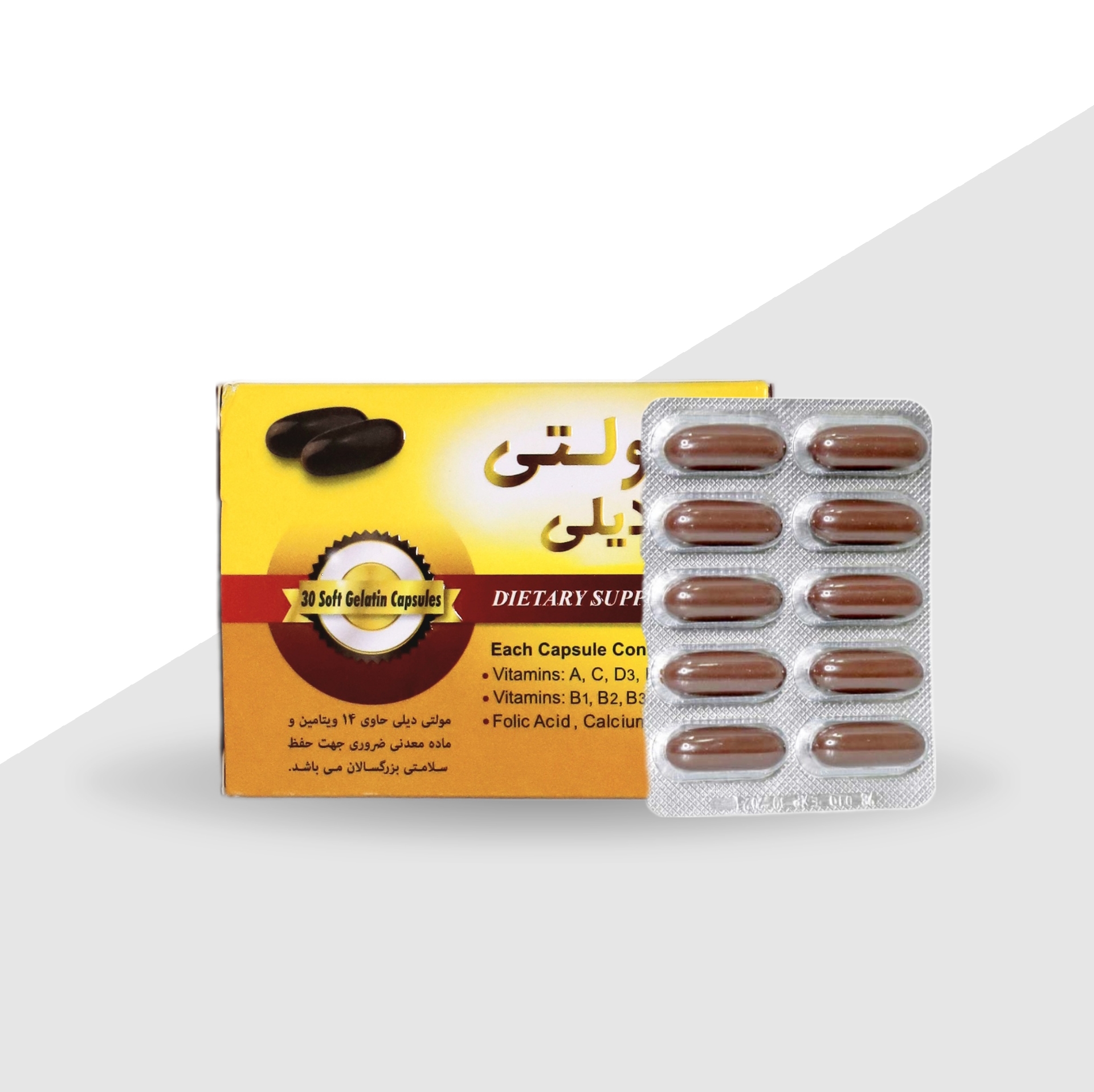 سافت ژل مولتی دیلی دانا-30 عددی