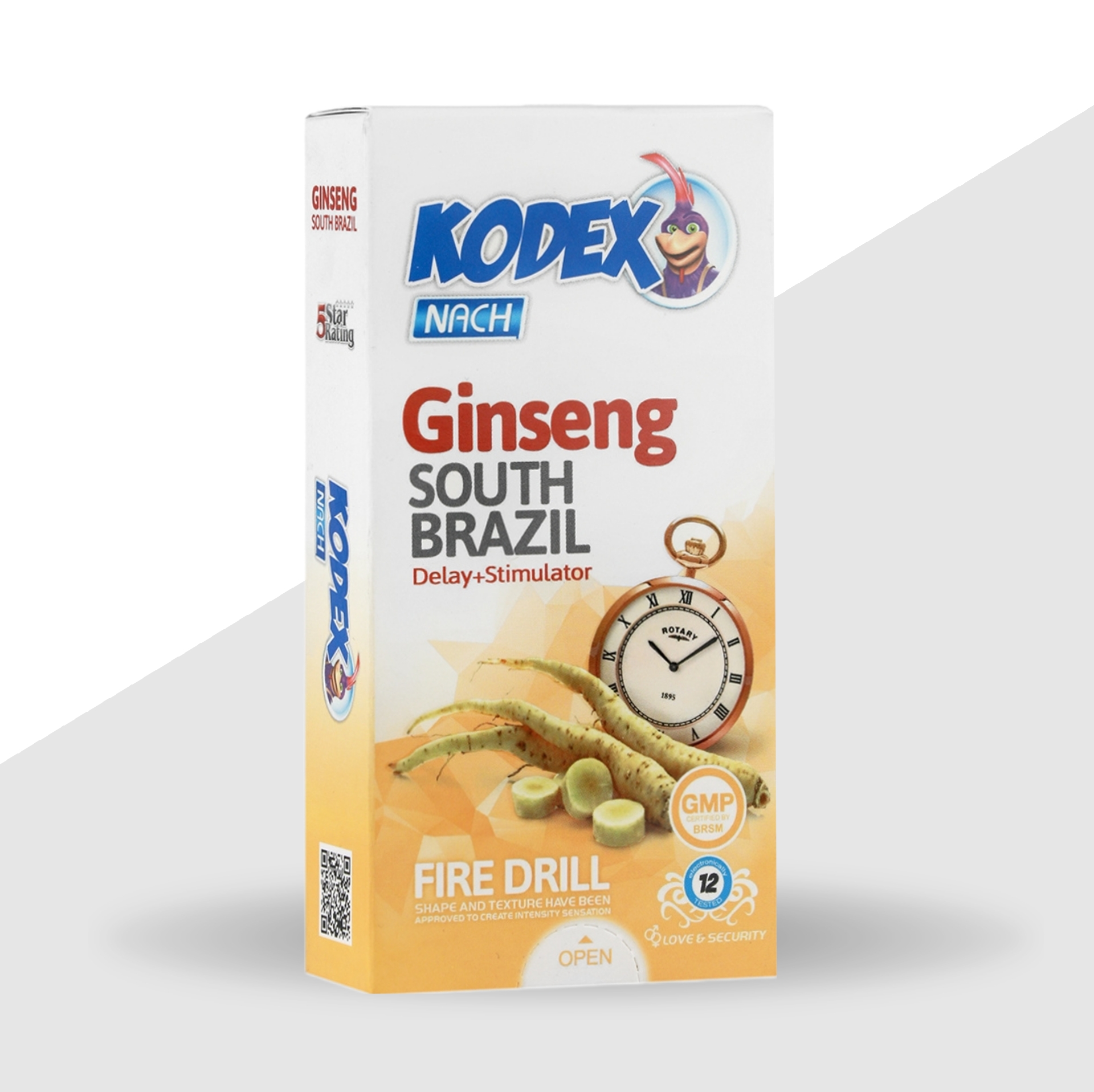 کاندوم کدکس GINSENG SOUTH BRAZIL-عددی12