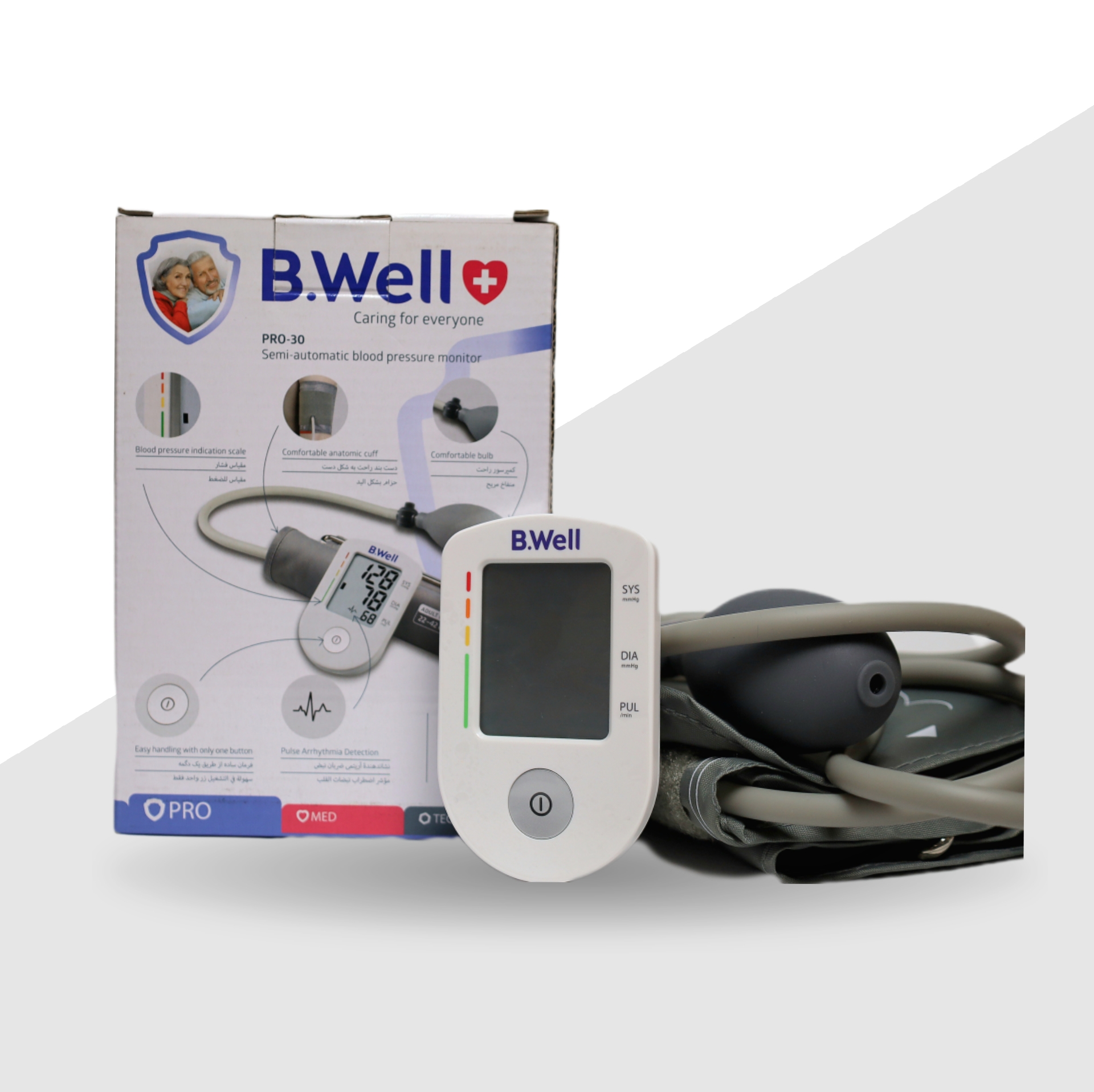 فشارسنج دیجیتال بی ول مدل PRO-30
