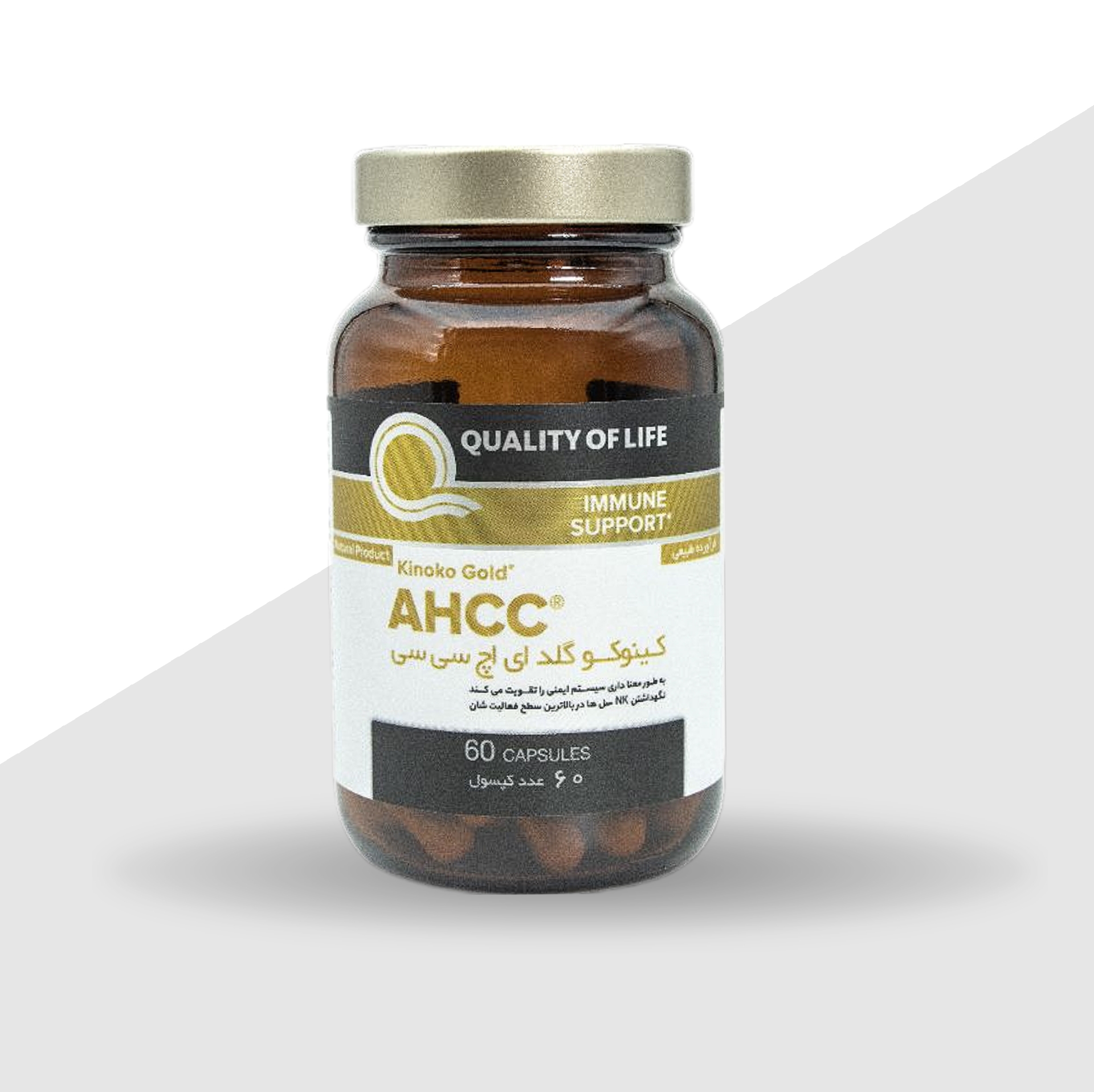 کپسول کینوکو گلد ای اچ سی سی کوالیتی اف لایف-۶۰ عددی