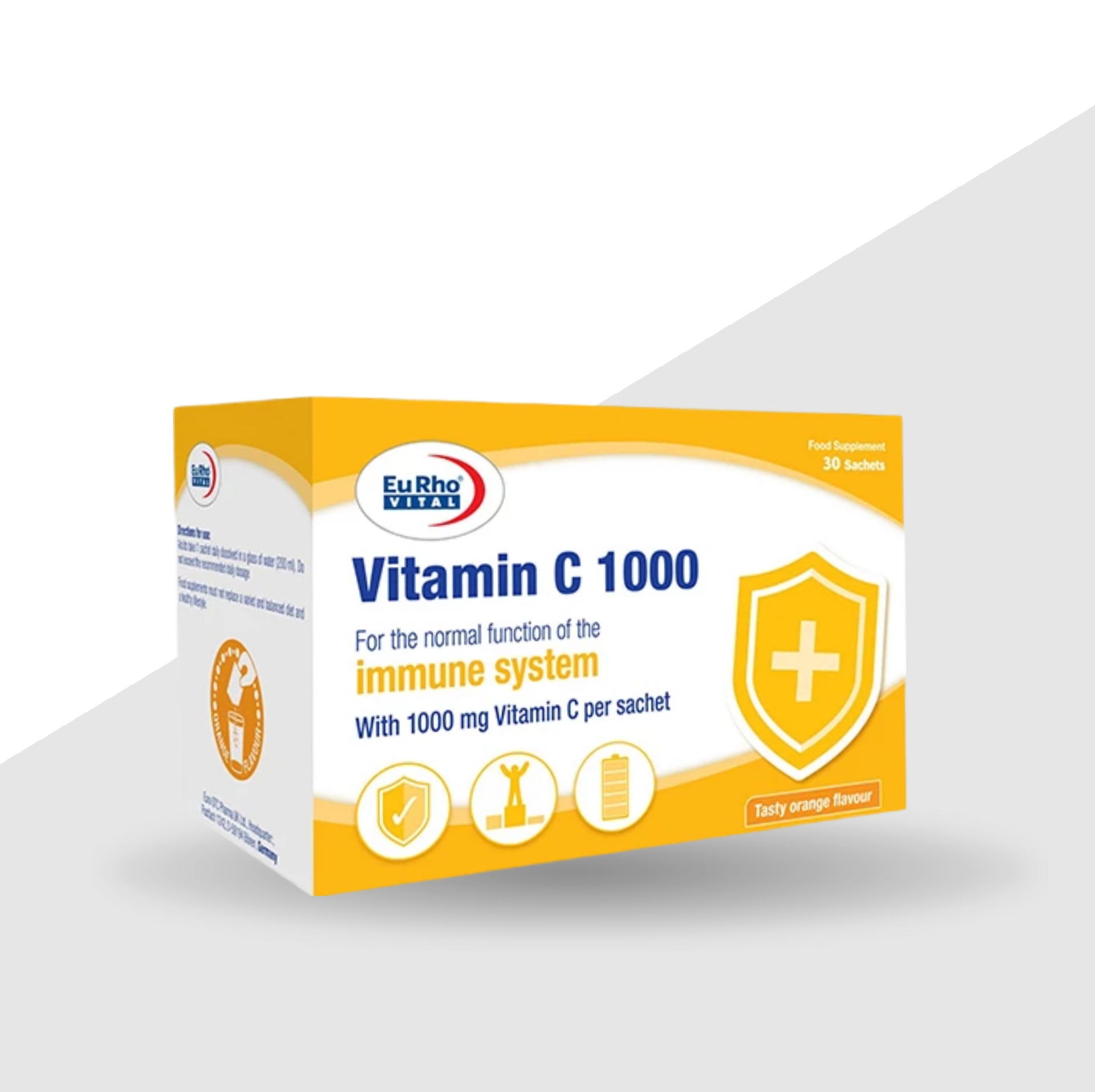 ساشه ویتامین سی ۱۰۰۰ یوروویتال-۳۰ عددی
