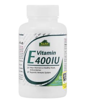 سافت ژل ویتامین ای 400 واحد آلفا ویتامینز - 60 عددی     2027/07